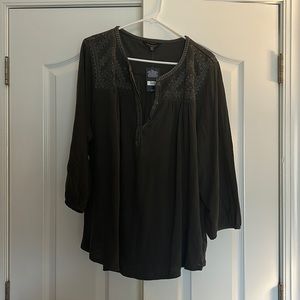 Women’s plus Lucky Brand top